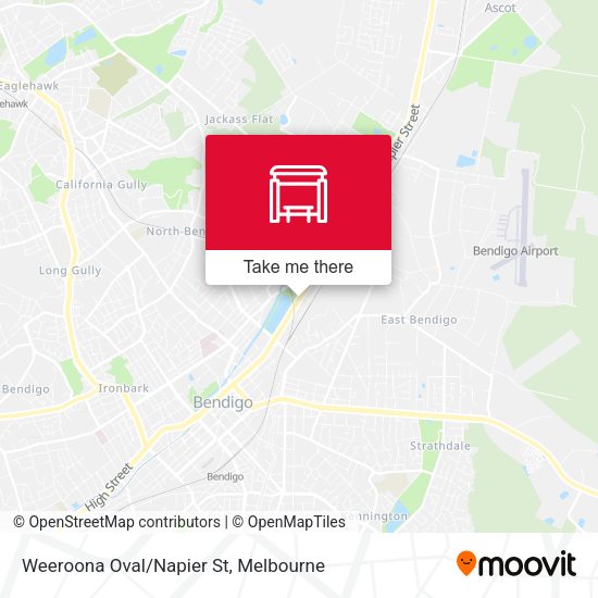 Weeroona Oval/Napier St map