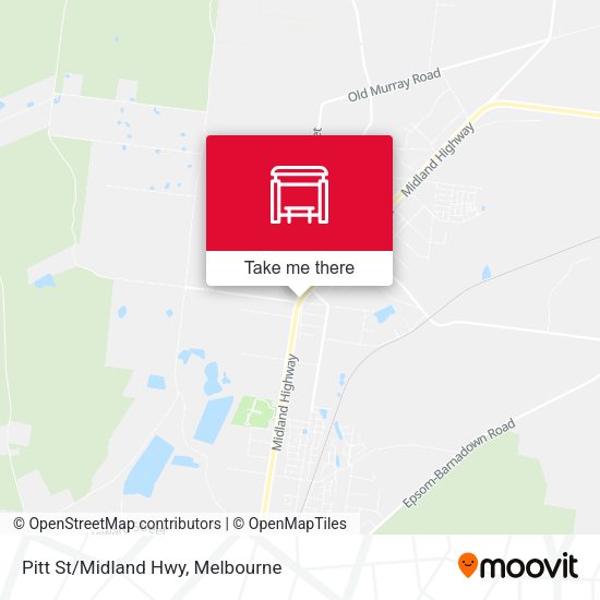 Pitt St/Midland Hwy map