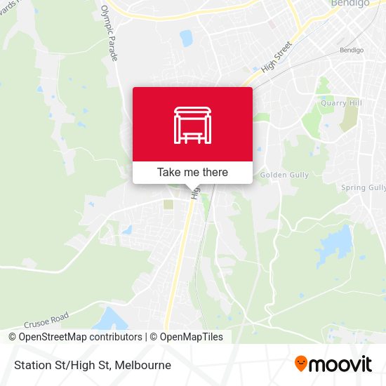 Station St/High St map