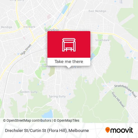 Drechsler St / Curtin St (Flora Hill) map