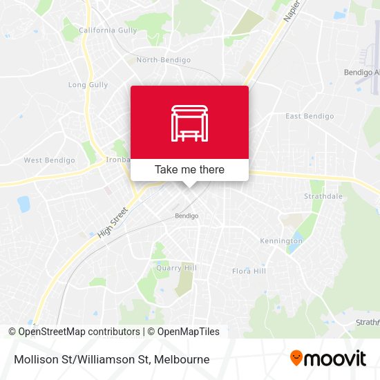 Mollison St/Williamson St map