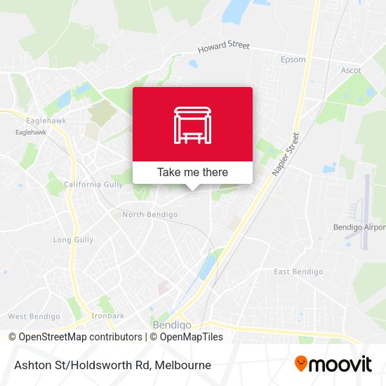Ashton St/Holdsworth Rd map