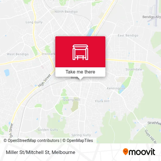 Mapa Miller St/Mitchell St