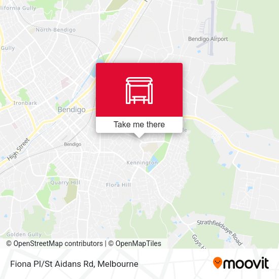 Fiona Pl/St Aidans Rd map