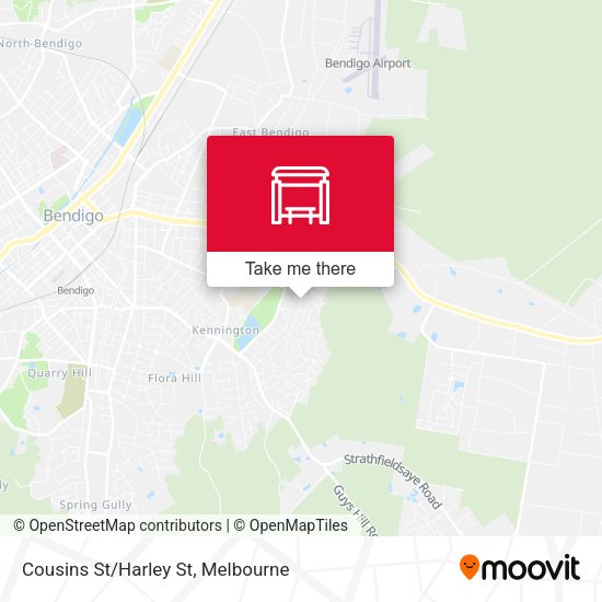 Cousins St/Harley St map