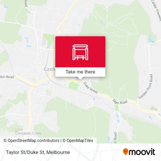 Taylor St/Duke St map