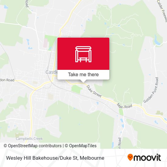 Wesley Hill Bakehouse/Duke St map