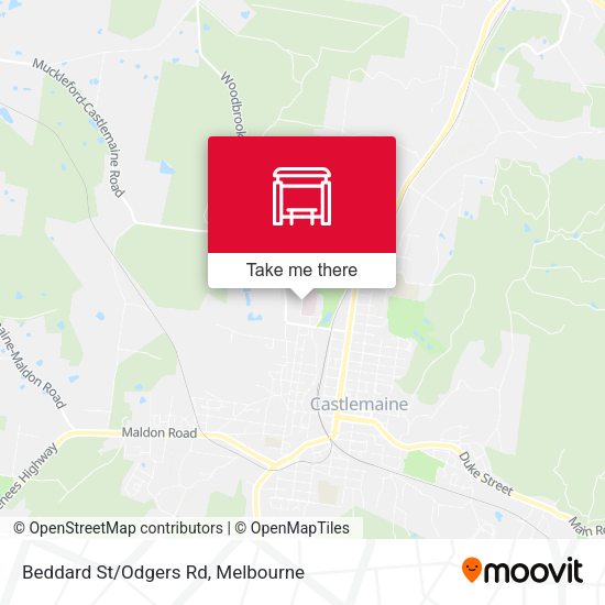 Beddard St/Odgers Rd map