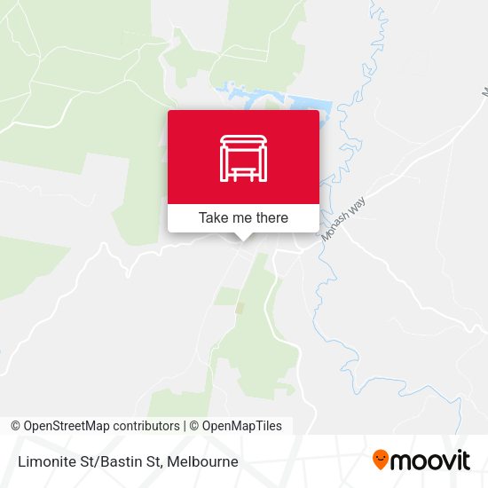 Limonite St/Bastin St map