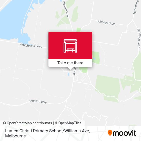Lumen Christi Primary School / Williams Ave map