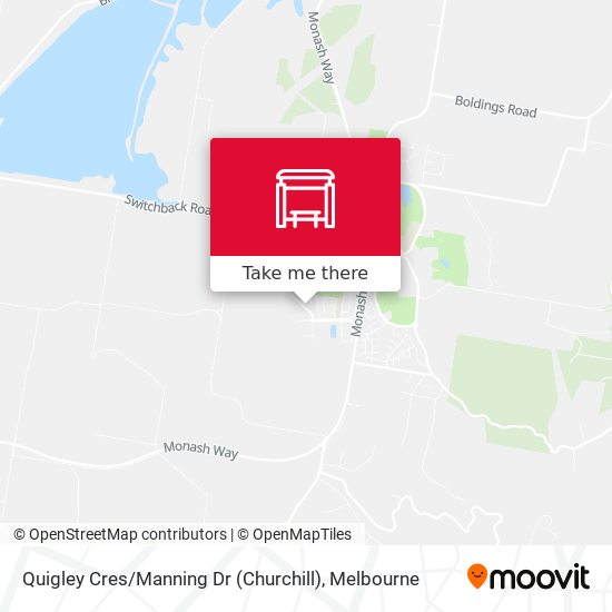 Quigley Cres / Manning Dr (Churchill) map