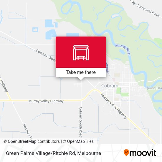 Green Palms Village/Ritchie Rd map