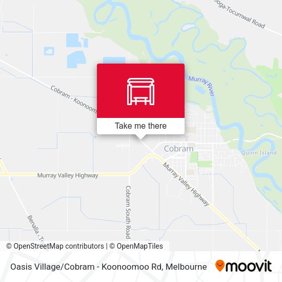 Oasis Village / Cobram - Koonoomoo Rd map