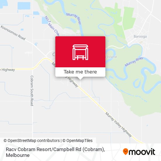 Racv Cobram Resort / Campbell Rd map