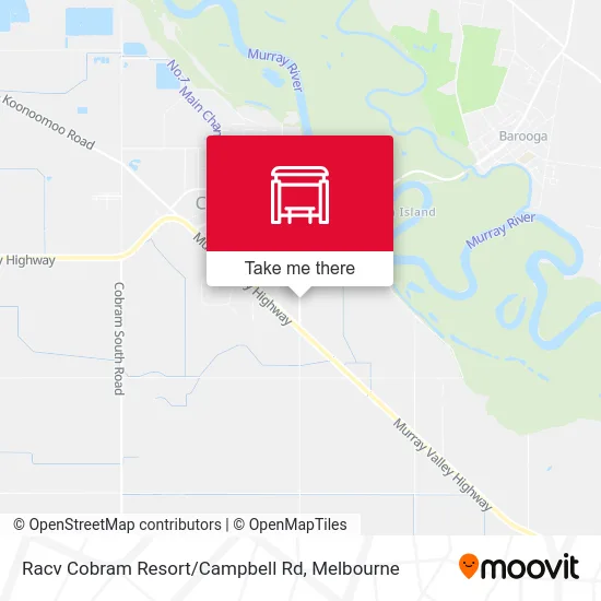 Mapa Racv Cobram Resort/Campbell Rd
