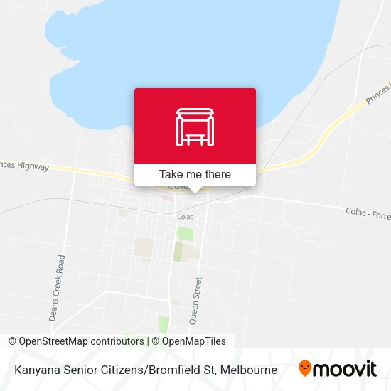 Kanyana Senior Citizens / Bromfield St map