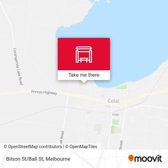 Bilson St/Ball St map