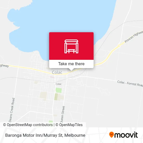 Mapa Baronga Motor Inn/Murray St