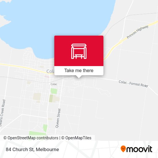 84 Church St map