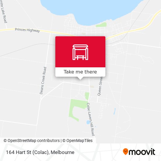 164 Hart St (Colac) map