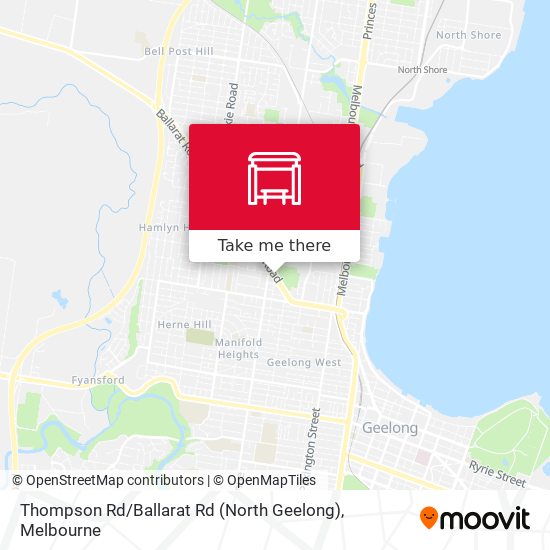 Thompson Rd / Ballarat Rd (North Geelong) map