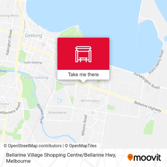 Bellarine Village Shopping Centre / Bellarine Hwy map