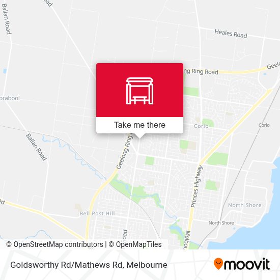 Goldsworthy Rd/Mathews Rd stop - Routes, Schedules, and Fares