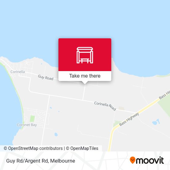 Guy Rd/Argent Rd map