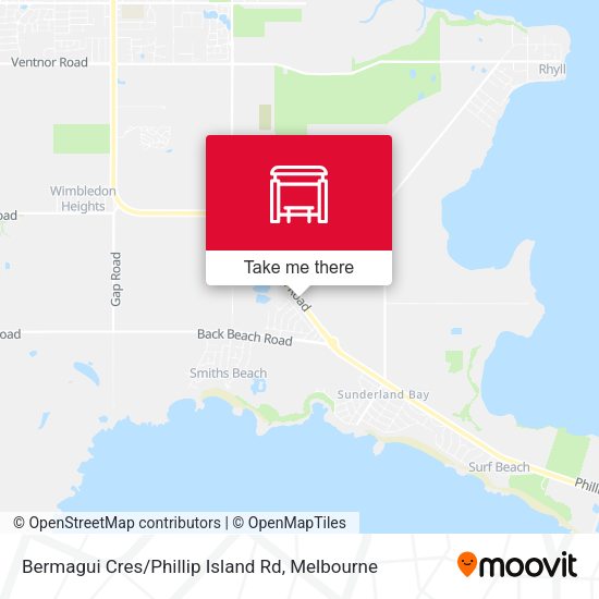 Bermagui Cres / Phillip Island Rd map