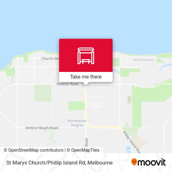 St Marys Church / Phillip Island Rd map