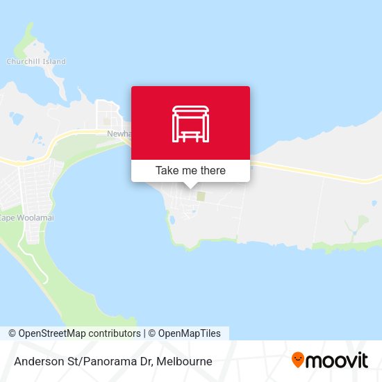 Anderson St/Panorama Dr map