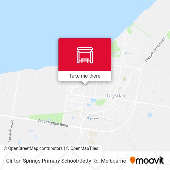 Clifton Springs Primary School / Jetty Rd map