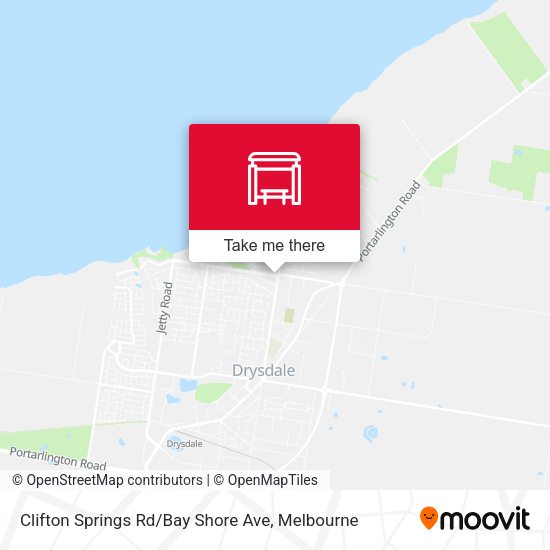 Clifton Springs Rd / Bay Shore Ave map