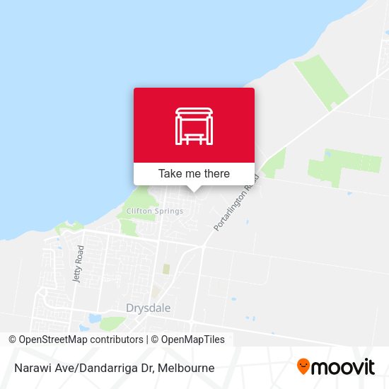 Narawi Ave/Dandarriga Dr map