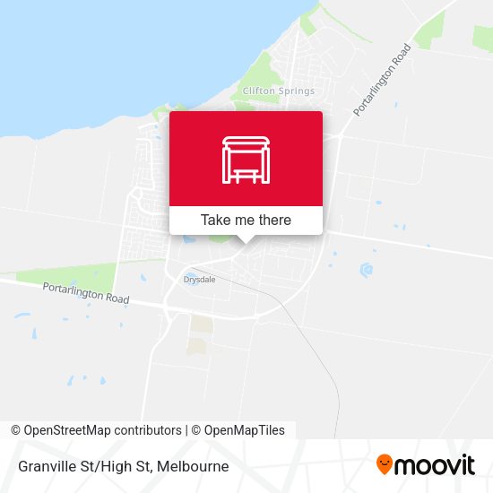 Granville St/High St map
