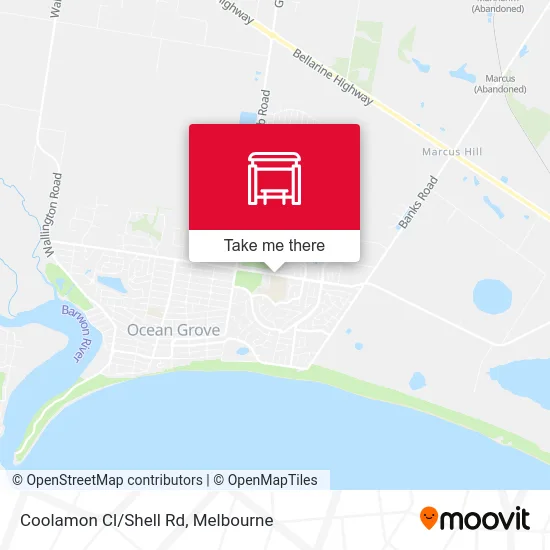 Mapa Coolamon Cl/Shell Rd