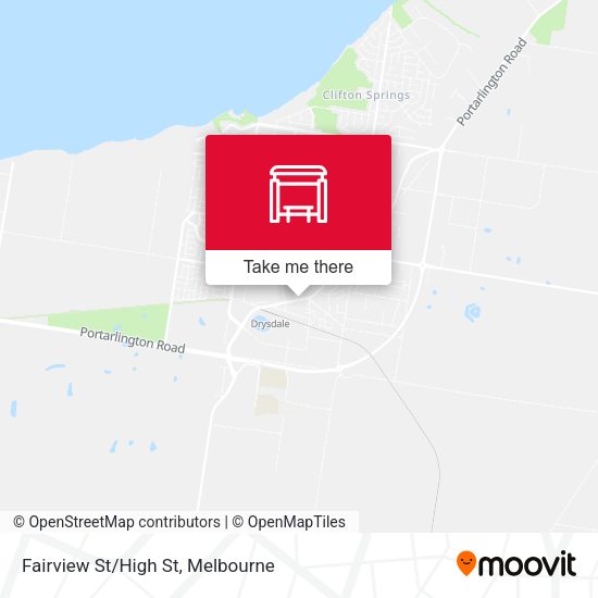 Fairview St/High St map