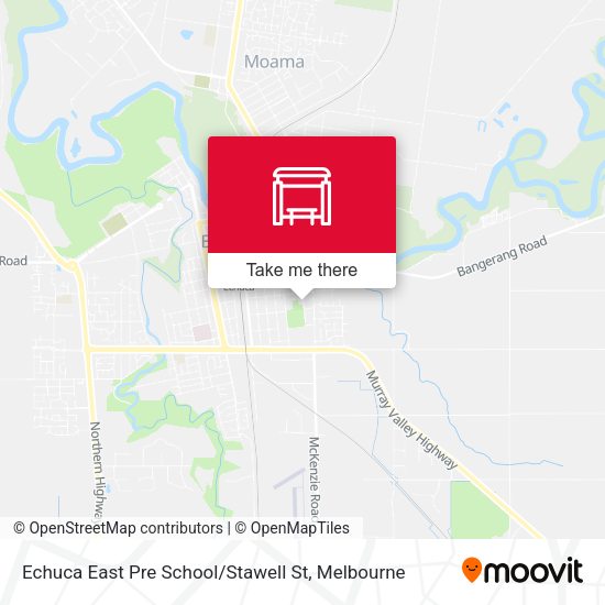 Echuca East Pre School / Stawell St map
