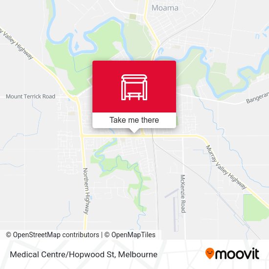 Medical Centre/Hopwood St map