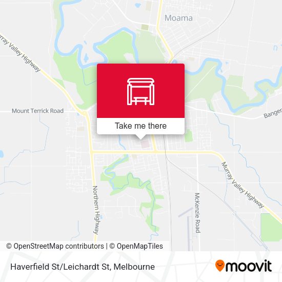 Haverfield St/Leichardt St map