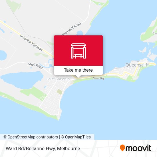 Ward Rd/Bellarine Hwy map