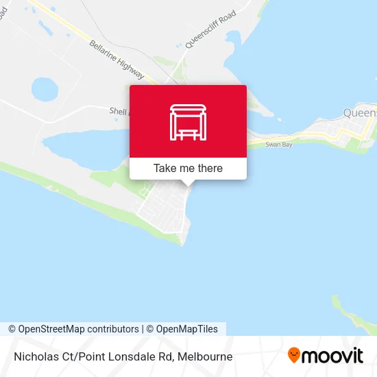 Nicholas Ct/Point Lonsdale Rd map
