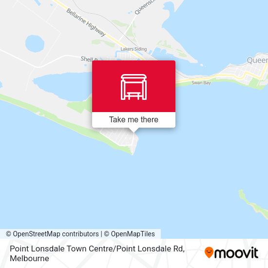 Point Lonsdale Town Centre / Point Lonsdale Rd map