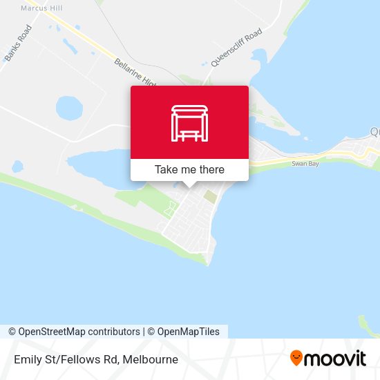 Emily St/Fellows Rd map