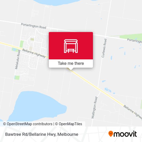 Bawtree Rd/Bellarine Hwy map