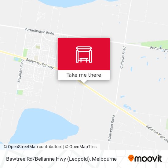 Bawtree Rd / Bellarine Hwy (Leopold) map