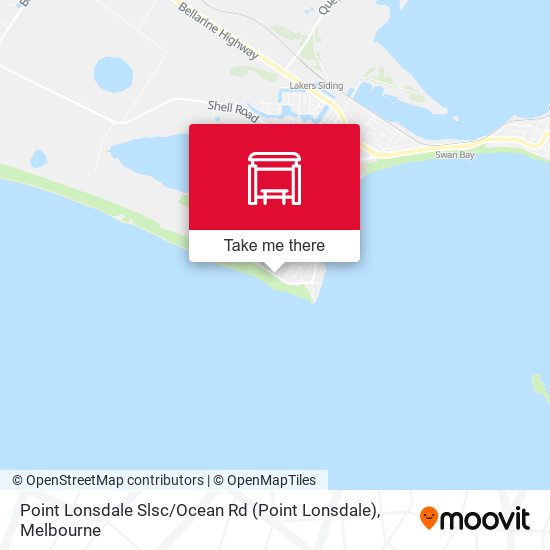 Point Lonsdale Slsc / Ocean Rd map