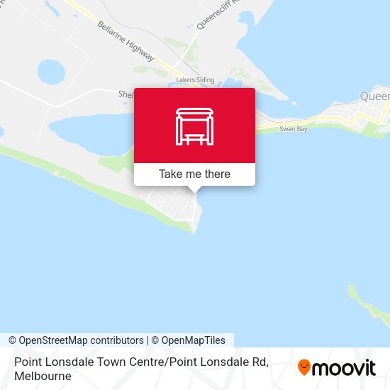 Point Lonsdale Town Centre / Point Lonsdale Rd map