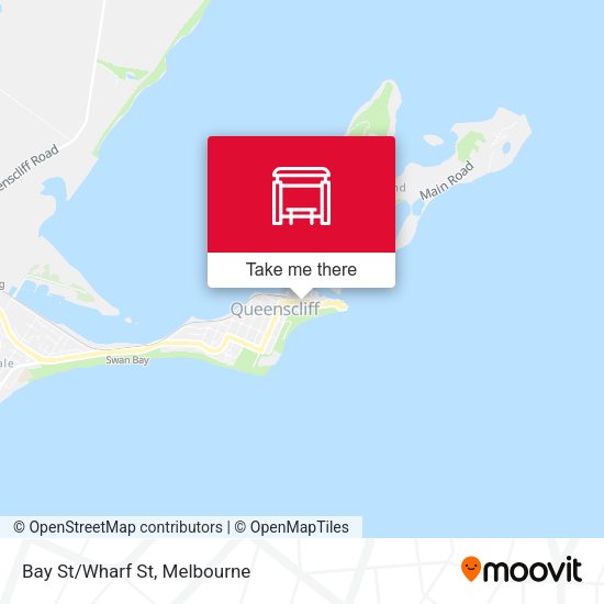 Bay St/Wharf St map