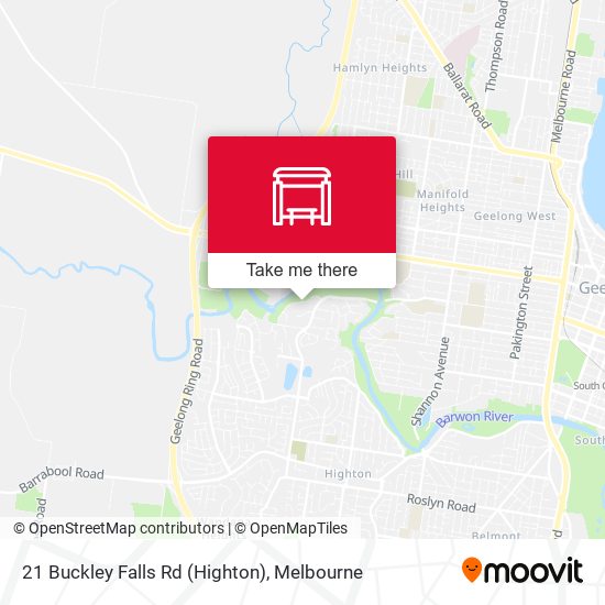 21 Buckley Falls Rd (Highton) map